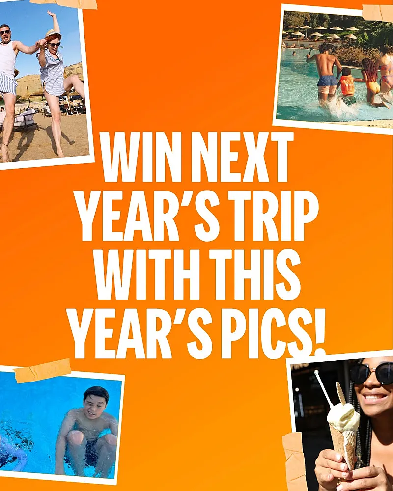 Win £2000 EasyJet holiday credit or 2 runner-up prizes of a suitcase