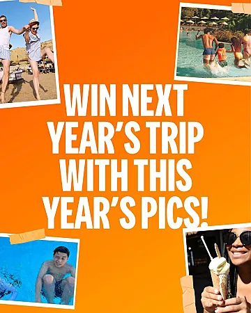Win £2000 EasyJet holiday credit or 2 runner-up prizes of a suitcase
