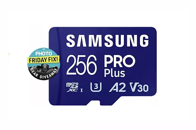 Prize image for Win a Samsung 256GB PRO Plus MicroSDXC Memory Card