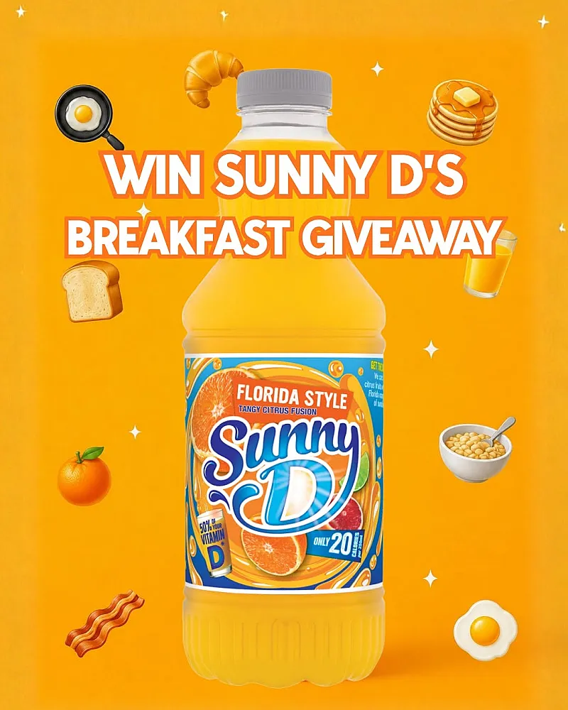 Win 3 Bottles of Sunny D