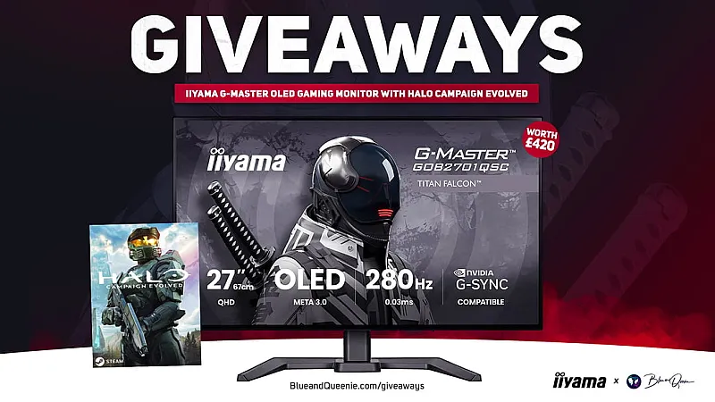 Prize image for Win a Titan Falcon 27" OLED Gaming Monitor