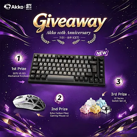 Win a keyboard, mouse or a U1 switch