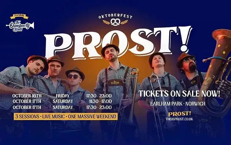Win 2 FREE PROST Oktoberfest Tickets