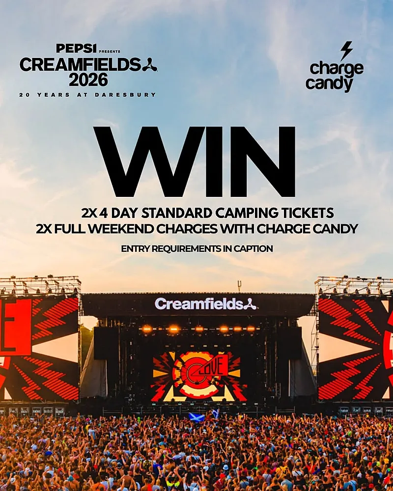 Win Creamfields Festival Tickets
