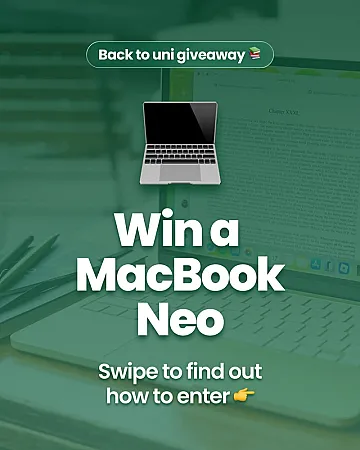 Win a MacBook Neo - UK Uni Students Only