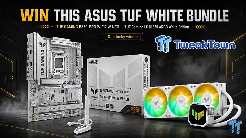 Win an ASUS TUF Gaming B850-PRO Motherboard & 360mm ARGB AIO