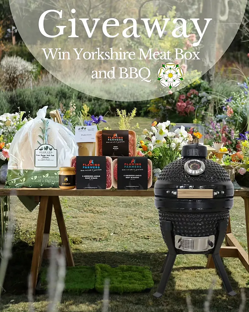 Win an Ultimate Yorkshire Meat Box plus a YNNI Kamado BBQ