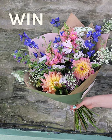 Win a Summer Bouquet Featuring Cornish Grown Flowers