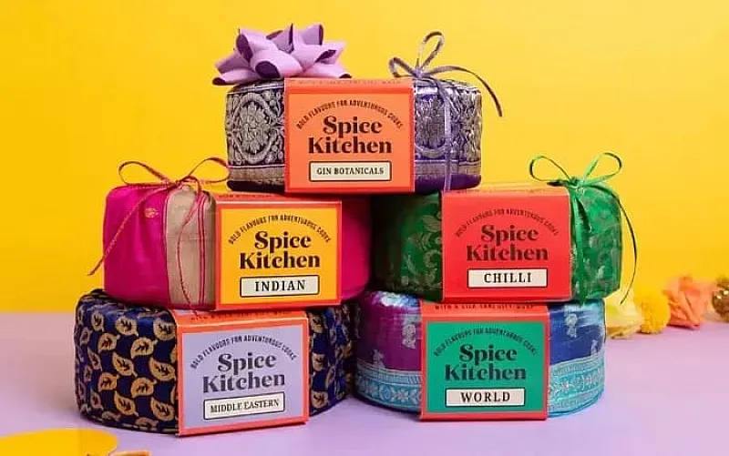 Win 3 Spice Kitchen Sari Wrapped Spice Tins worth £35 Each