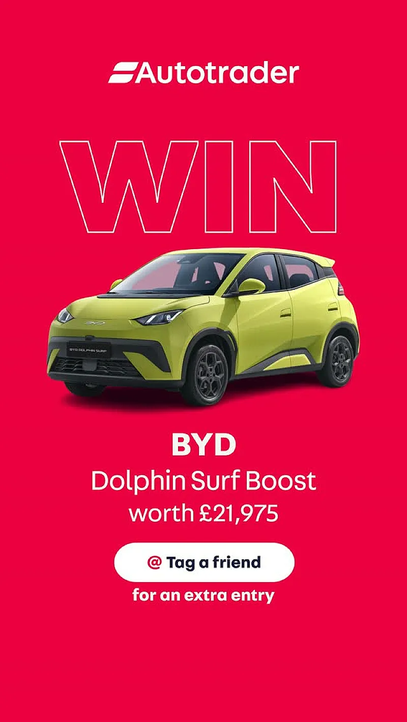Win a BYD Dolphin Car Worth £21,975