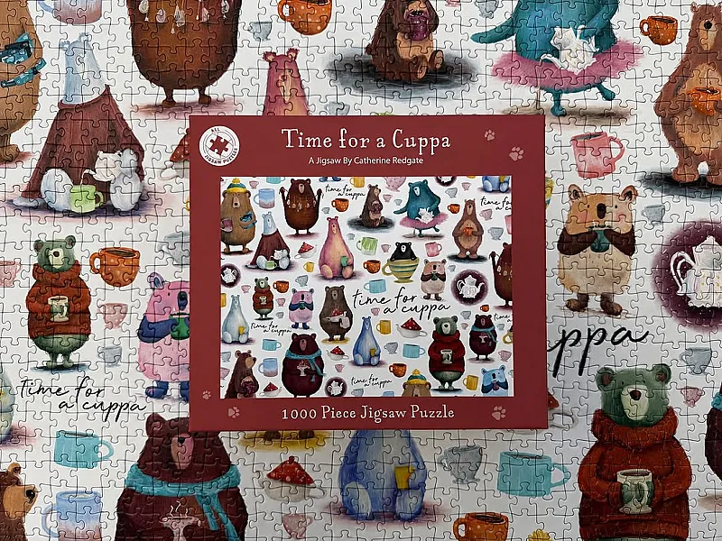 Win a Time for a Cuppa 1000 Piece Jigsaw Puzzle