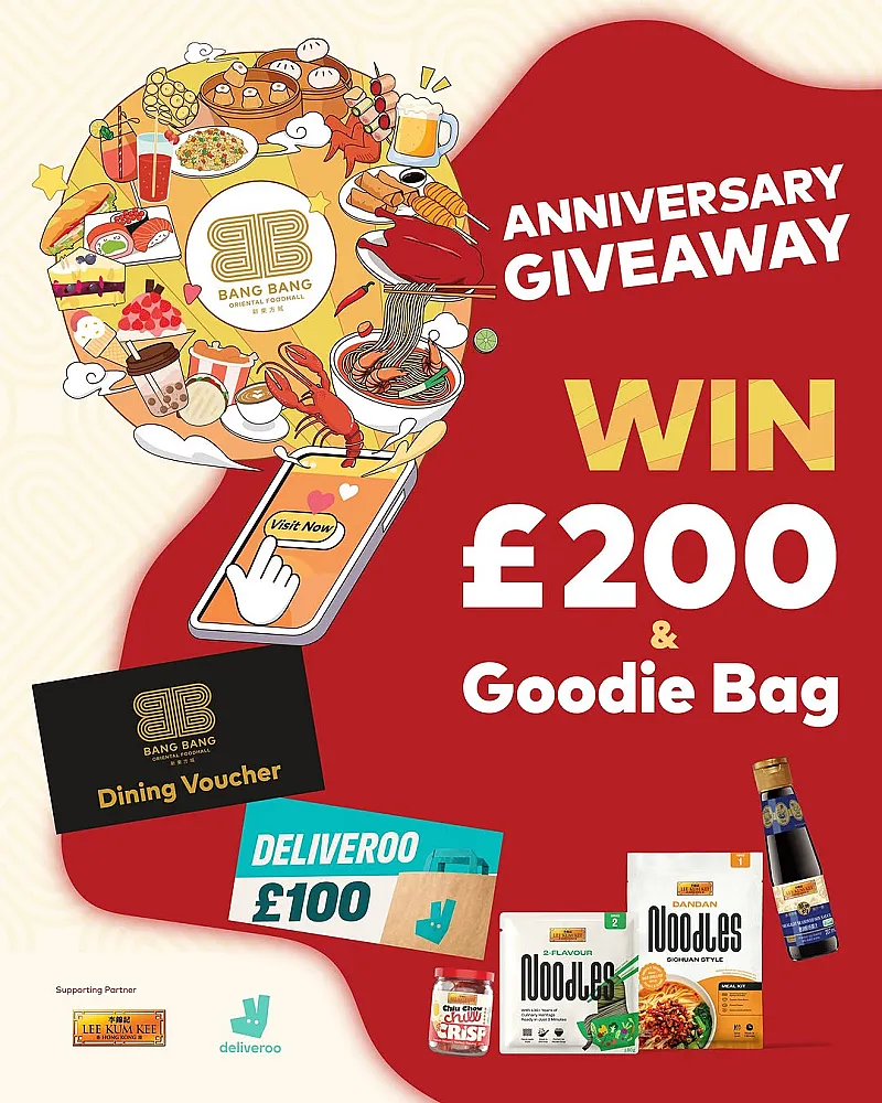 Win 3 x £200 Vouchers & Goody Bag