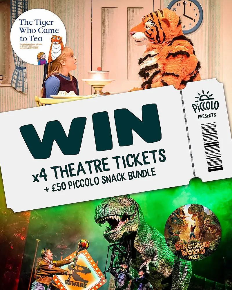 Win 4 Theatre Tickets + £50 Piccolo Voucher