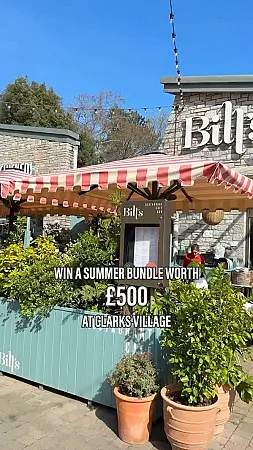 Prize image for Win £500 Vouchers Bundle from Clarks Village