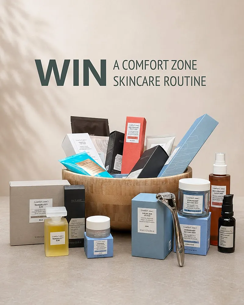 Win a Comfort Zone Skincare Routine worth over £800