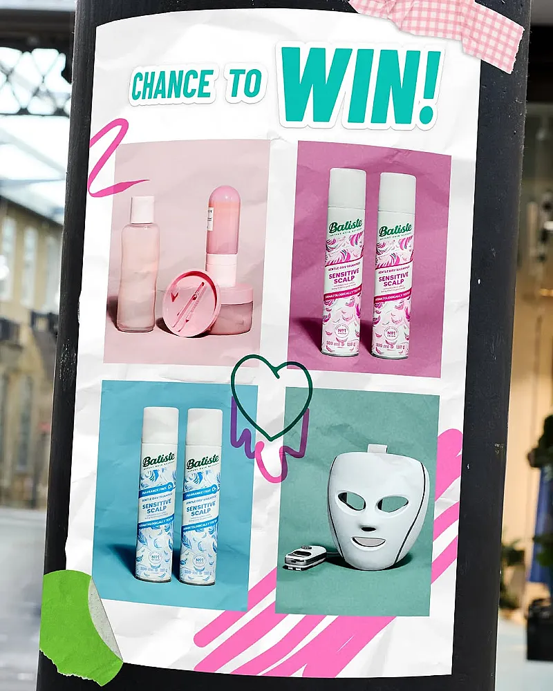 Win a Shark LED Mask and Batiste Dry Shampoo Bundle