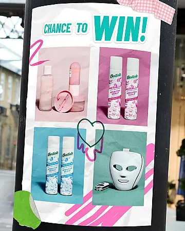 Prize image for Win a Shark LED Mask and Batiste Dry Shampoo Bundle