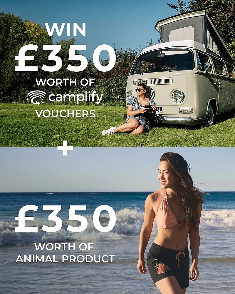 Win £350 in Camplify Vouchers