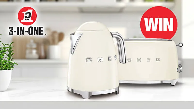 Win a Smeg Kettle and Toaster Set