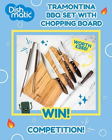 Win a Tramontina BBQ Set with Chopping Board worth £250!