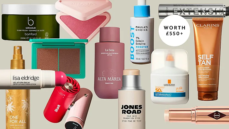 Prize image for Win the Grazia Summer Beauty Awards Bundle worth £550