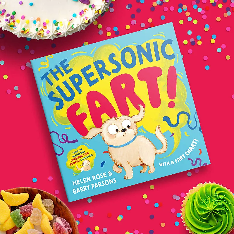 Win 1 of 5 copies of kids picture book "The Supersonic Fart"