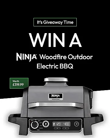 Prize image for Win a Ninja Woodfire Outdoor Electric BBQ