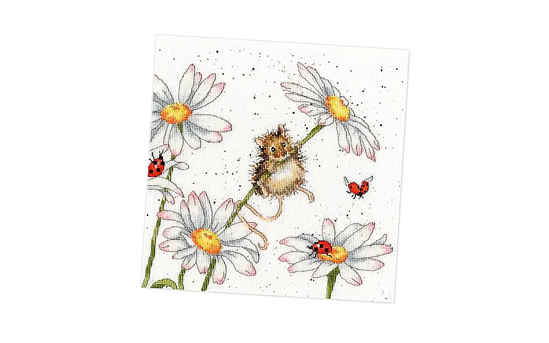 Win 'Daisy Mouse' Stitch Kit from Wrendale Designs