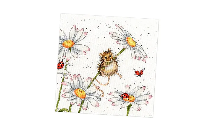 Win 'Daisy Mouse' Stitch Kit from Wrendale Designs