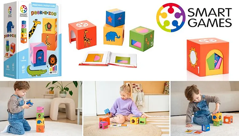 Win the Peek-A-Boo Puzzle Game By Smart Games