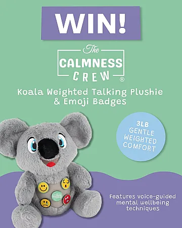 Prize image for Win a Super Cosy Talking Weighted Plushie