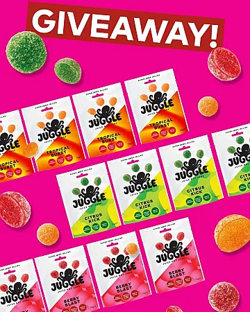 Prize image for Win 4 Bags of Juggle Sweets