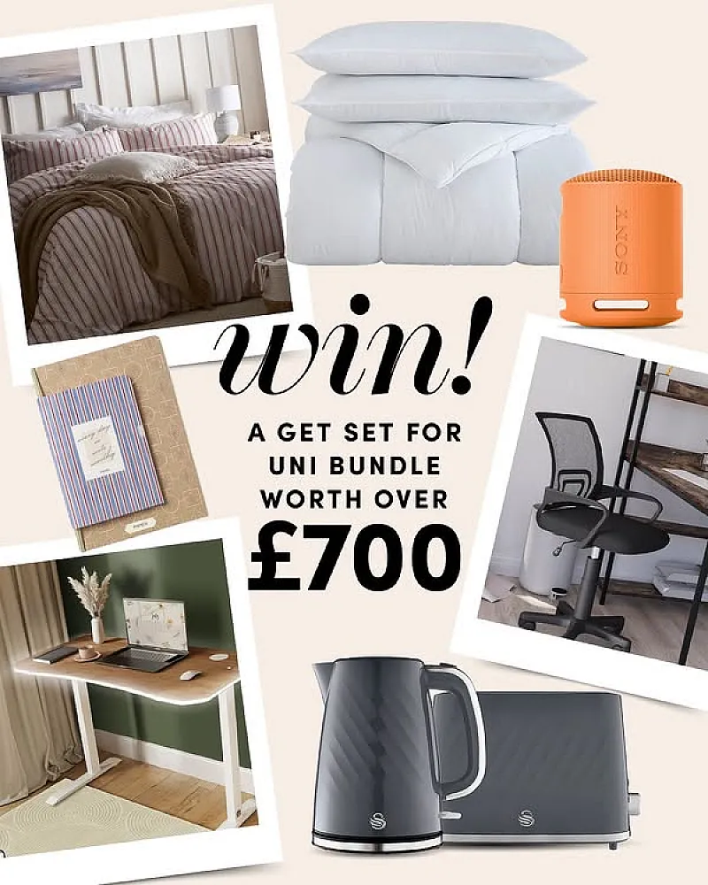 Win a Get Set for Uni Bundle worth over £700!