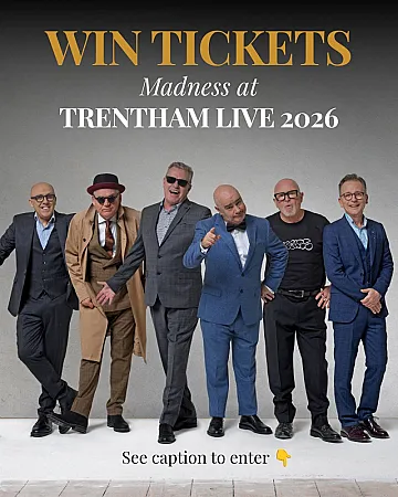 Prize image for Win Tickets to Madness at Trentham Live