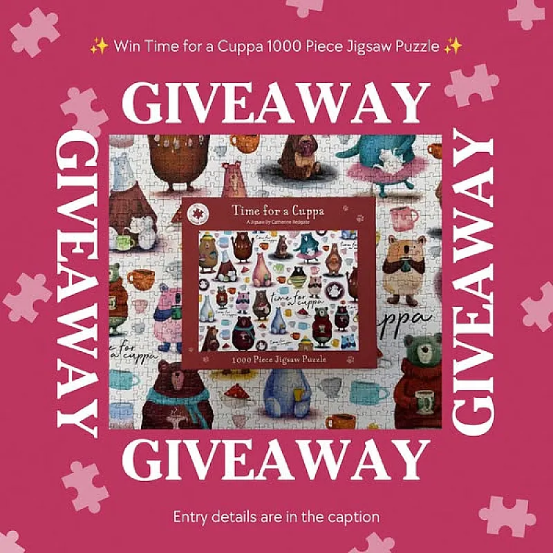 Win Catherine Redgate's Time for a Cuppa 1000 Piece Jigsaw Puzzle!