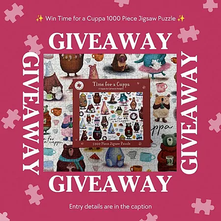 Win Catherine Redgate's Time for a Cuppa 1000 Piece Jigsaw Puzzle!