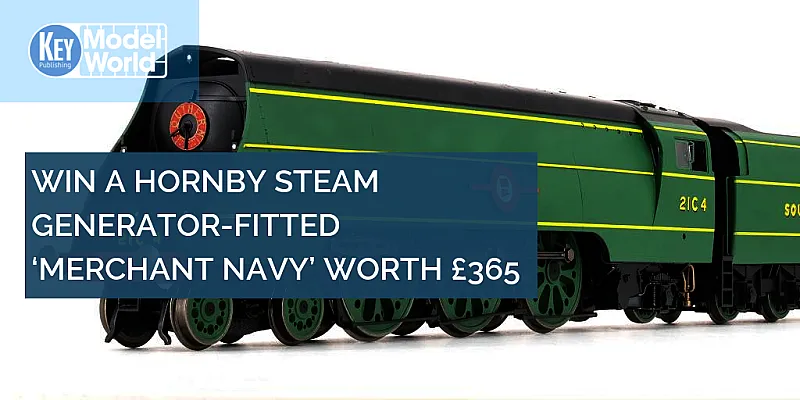 Win a £365 Hornby ‘OO’ Bulleid Air-Smoothed ‘Merchant Navy’ 4-6-2 Model Locomotive