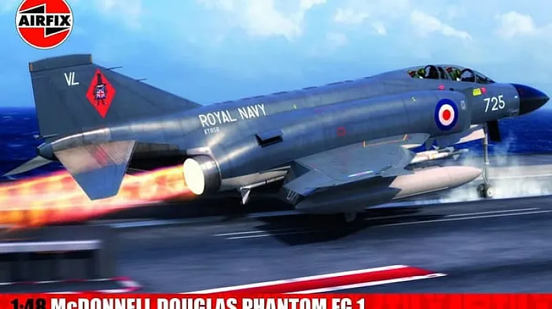 Win a £75 Airfix 1/48 model McDonnell Douglas Phantom FG.1