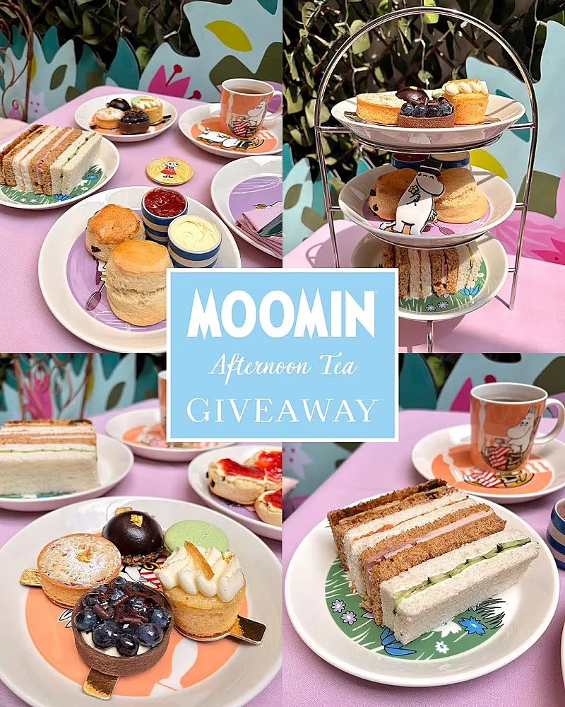 Win a Moomin Afternoon Tea for 2 in London