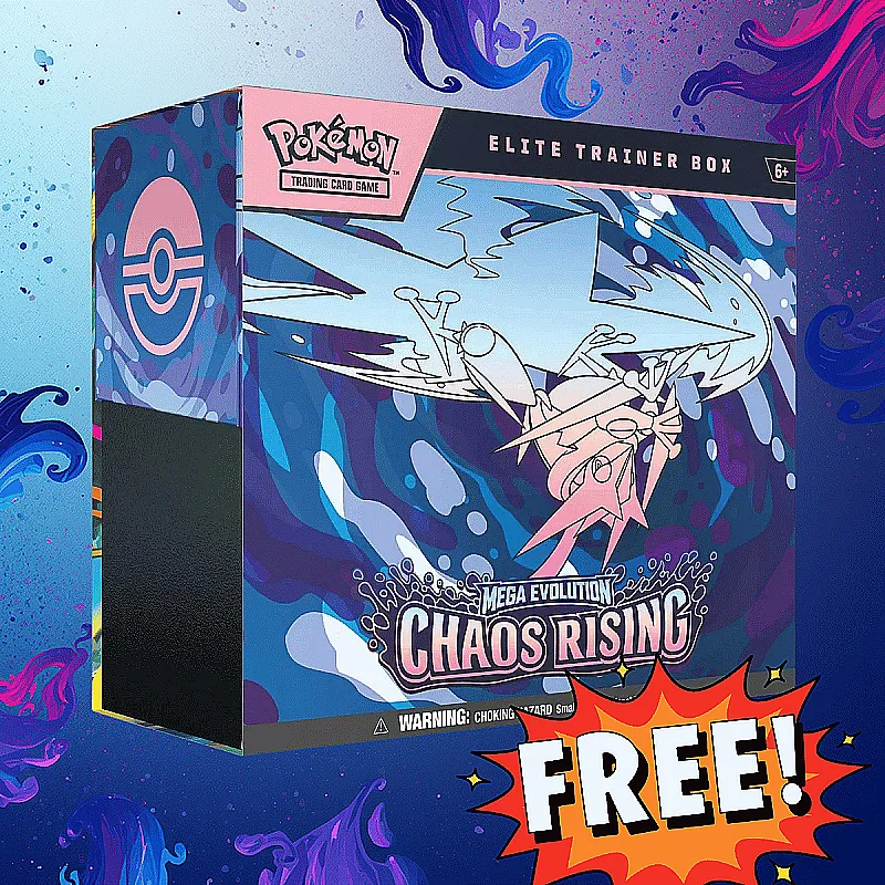 Win a Pokémon Elite Trainer Box: Chaos Rising
