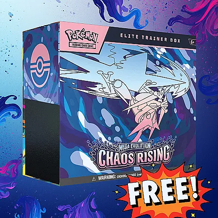 Prize image for Win a Pokémon Elite Trainer Box: Chaos Rising