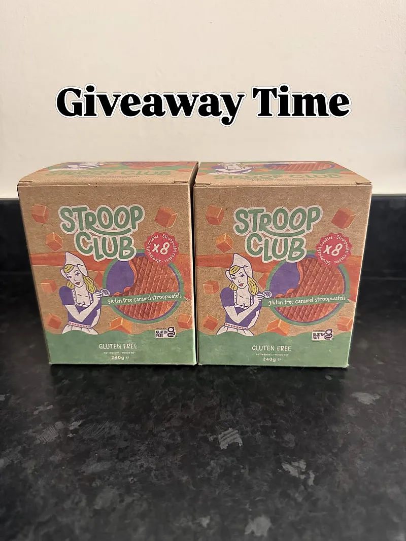 Win a Box of Gluten Free Stroopwafels Waffels