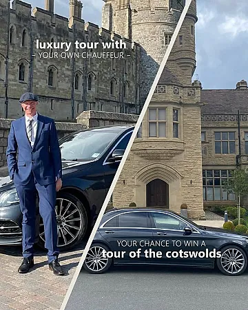 Prize image for Win a half-day chauffeur-driven tour of the Cotswolds worth £350
