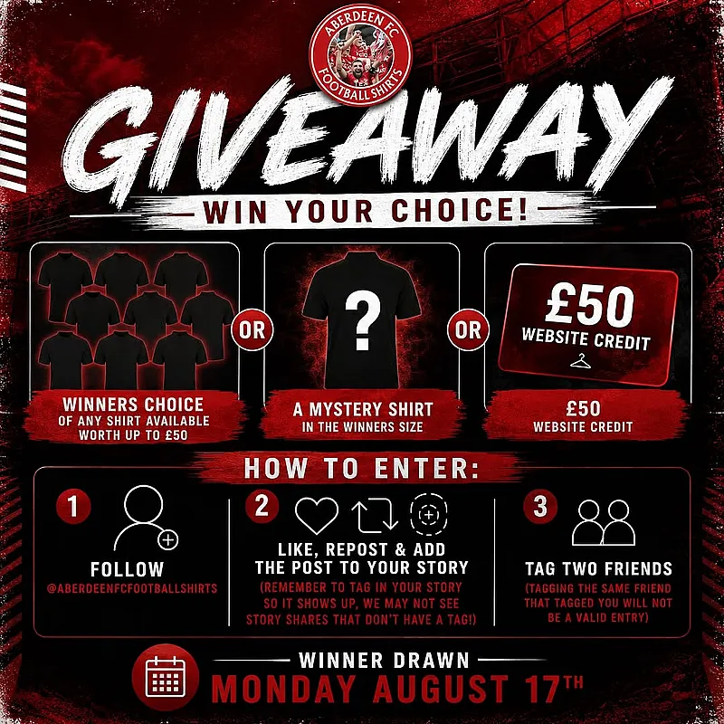 Win an Arsenal Mystery Shirt or £50 Website Credit