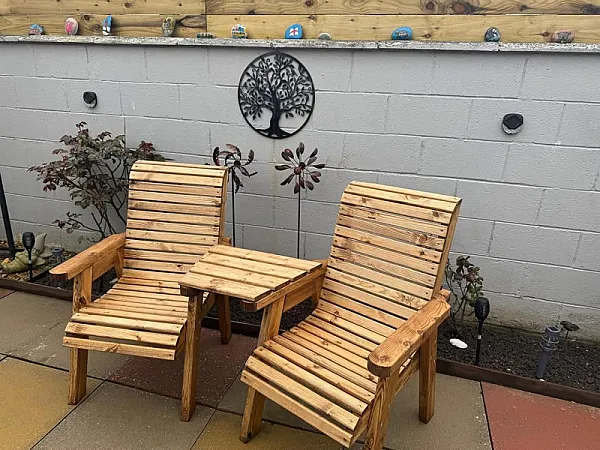 Prize image for Win a Set of Redwood Loveseats