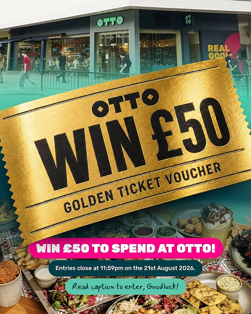 Win a £50 Food Voucher at Otto Worcester