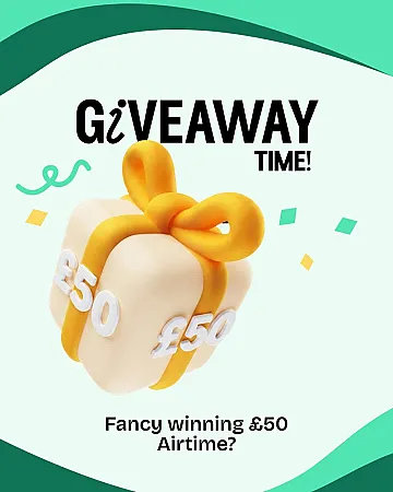 Prize image for Win £50 Airtime Credit