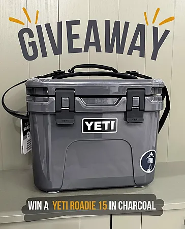 Prize image for Win a Yeti Roadie 15 Charcoal