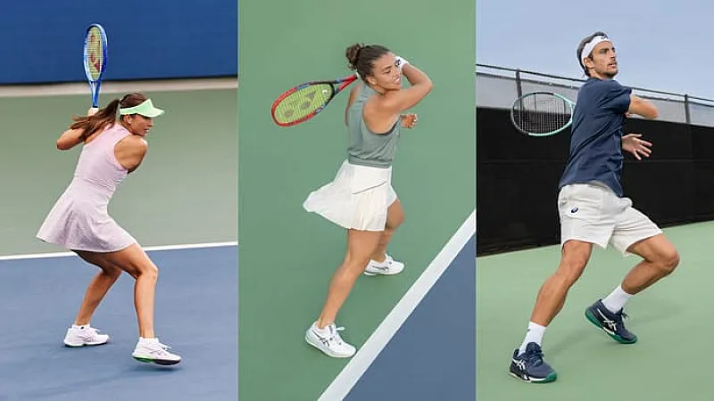 Win Signed Asics Tennis Shoe