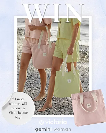 Prize image for Win a Victoria Canvas Tote Bag